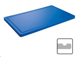 SNIJBLAD BLAUW M/GEUL 60X35X2CM