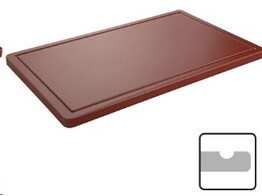 SNIJBLAD BRUIN M/GEUL 60X35X2CM