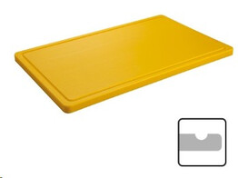 SNIJBLAD GEEL M/GEUL 60X35X2CM