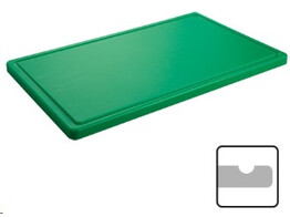 SNIJBLAD GROEN M/GEUL 60X35X2CM