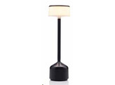IMAGILIGHTS DEMOISELLE TALL BLACK / CYL. OPAL BLACK H22.6XH 9.8CM