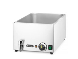 BAIN MARIE GN1/1 D15CM MET KRAAN